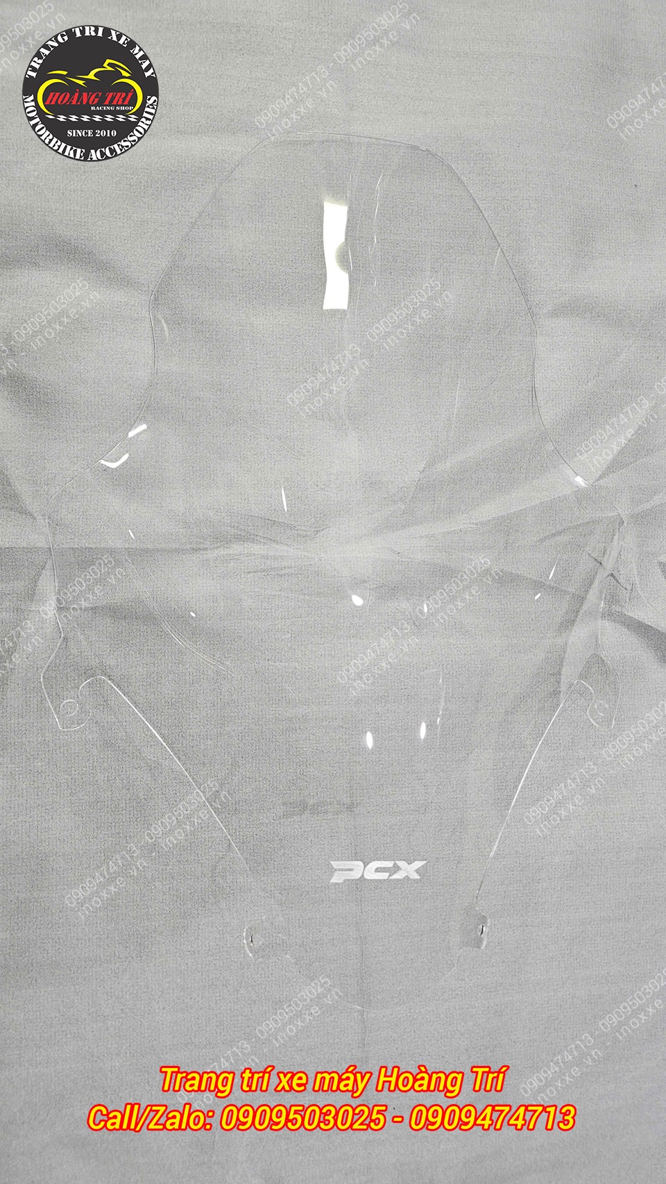 Kính chắn gió HTR lắp chuẩn PCX 2018